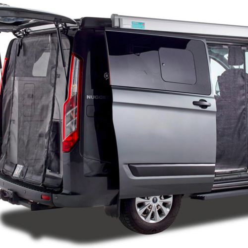 Mayr Van Schiebetürenmoskitonetz mit Magnetreißverschluss geeignet für Custom (2012 - 2023) mit Maschenweite Standard für Beifahrerseite rechts - Insektenabwehr & Mückenschutz