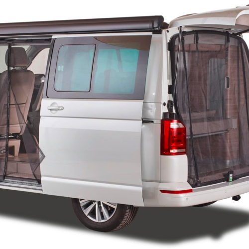 Mayr Van Schiebetürenmoskitonetz mit Magnetreißverschluss geeignet für VW T5/T6/T6.1 mit Maschenweite Standard für Fahrerseite links  - Türvorhänge & Fliegengitter