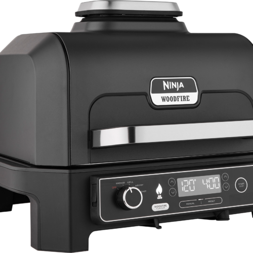 Ninja Woodfire Pro XL 4 in 1 elektrischer Outdoor Grill & Smoker mit Smart Cook System 1700 W - Elektrogrills von Shark Ninja