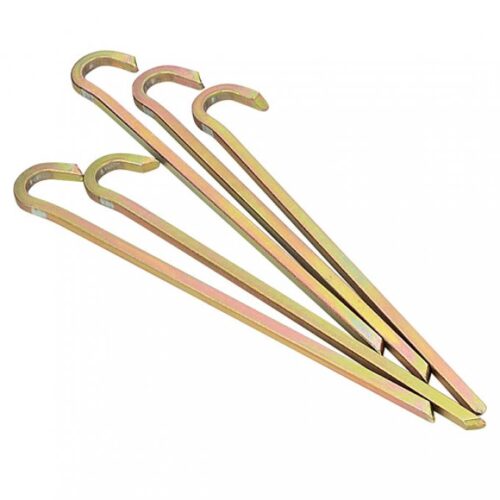 Berger Vierkant-Erdnagel mit offener Öse 30 cm, 5er-Pack - Zeltheringe & Abspannmaterial