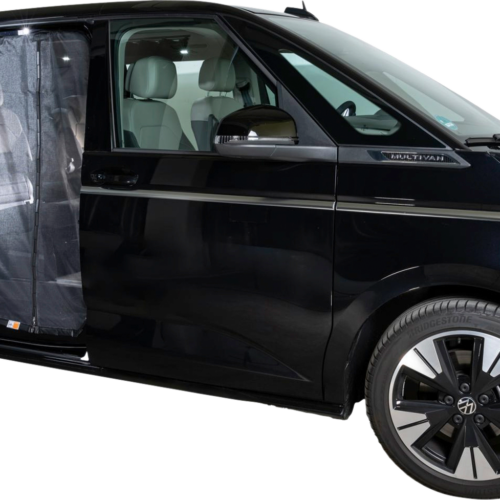 Mayr Van Schiebetürenmoskitonetz mit Reißverschluss geeignet für VW T7 mit Maschenweite Fine-mesh für Beifahrerseite rechts - Insektenabwehr & Mückenschutz