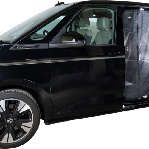 Mayr Van Schiebetürenmoskitonetz mit Reißverschluss geeignet für VW T7 mit Maschenweite Fine-mesh für Fahrerseite links - Insektenabwehr & Mückenschutz