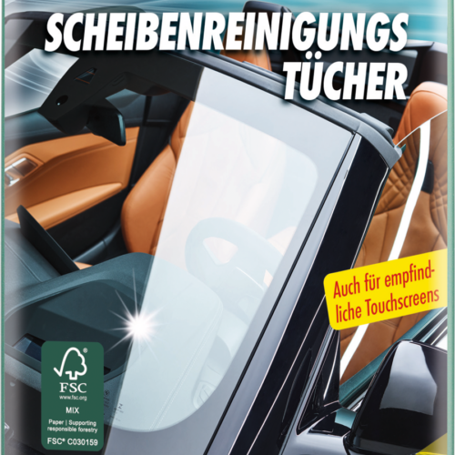 SONAX Scheibenreinigungstücher Box 25 Stück - Innenbereich & Scheiben