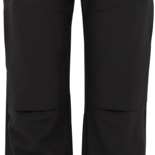 Regatta Kinder wetterfeste Softshellhose schwarz 140 - Kinderhosen