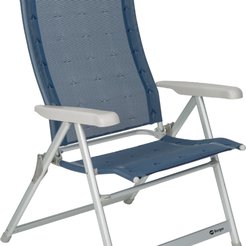 Berger Klappsessel Luxus XL blau - Klappstühle