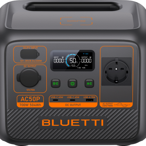 Bluetti AC50P Powerstation 700 W / 504 Wh - Powerstations