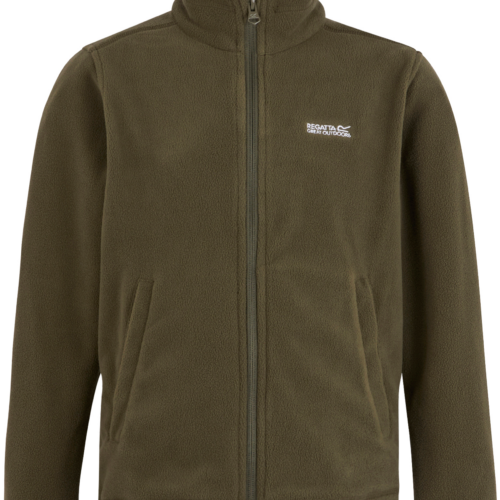 Regatta King II Kinder Fleecejacke dunkelgrün 164 - Kinderjacken