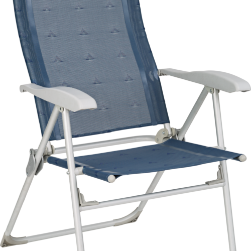 Berger Comfort Klappsessel blau - Klappstühle