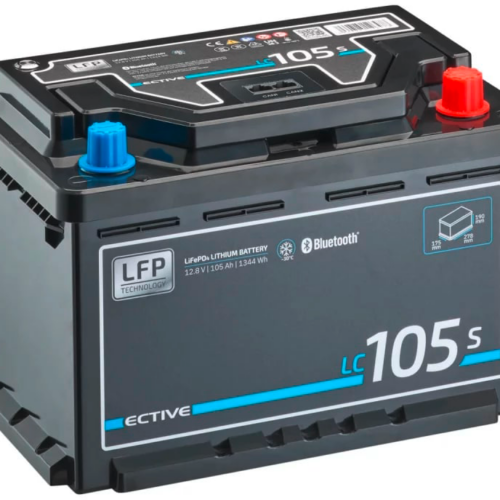 Ective LC 105s LT LiFePO4 Lithium Versorgungsbatterie 105 Ah - Fahrzeug-Batterien