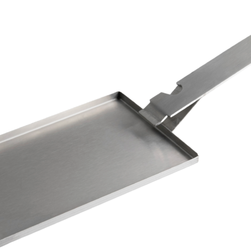 Beefer Grillrostgriff mit Abtropfschale aus Edelstahl für Grill One / Pro / Chef / E-Beefer / Twin Pro 47,5 x 14 x 10 cm - Grillbesteck
