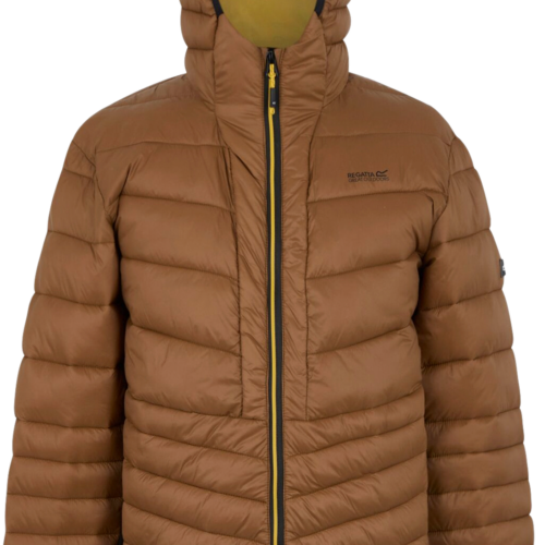 Regatta Hooded Leedre Hybrid Herren Outdoorjacke hellbraun XL - Herrenjacken