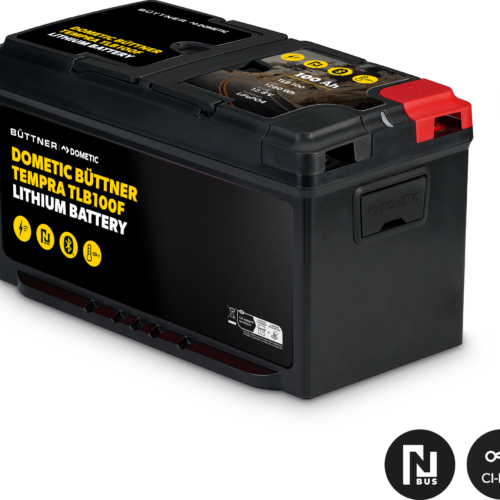 Büttner Dometic TEMPRA TLB100F Lithiumbatterie 12V/100 Ah mit integrierter Heizung - Fahrzeug-Batterien