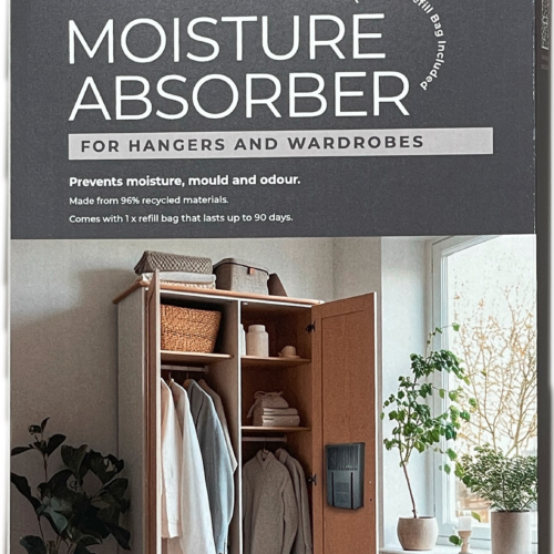 Absodry Duo Family Hanger Raumentfeuchter für Schränke 600 g - Luftentfeuchter & Luftreiniger