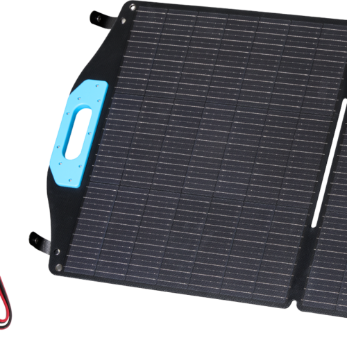Berger Komplettanlage faltbares Solarpanel Set 100 W inkl. Laderegler - Solar-Komplettsets