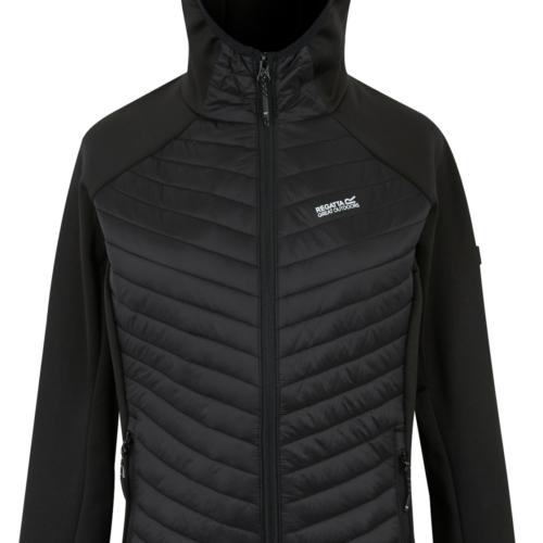 Regatta Andreson Damen Hybridjacke schwarz 38 - Damenjacken