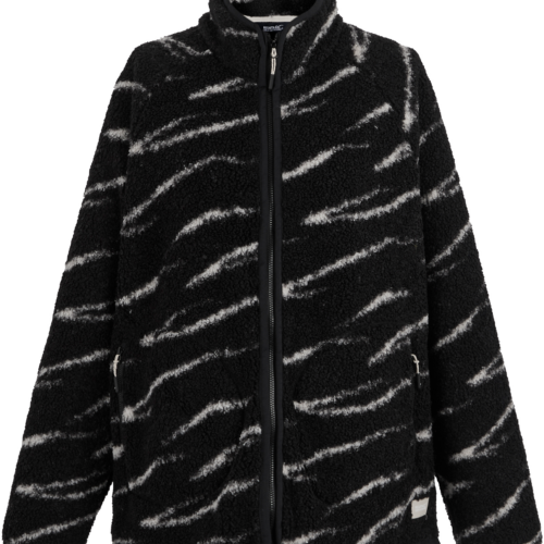 Regatta Frankie Borg Damen Fleecejacke schwarz 46 - Damenjacken