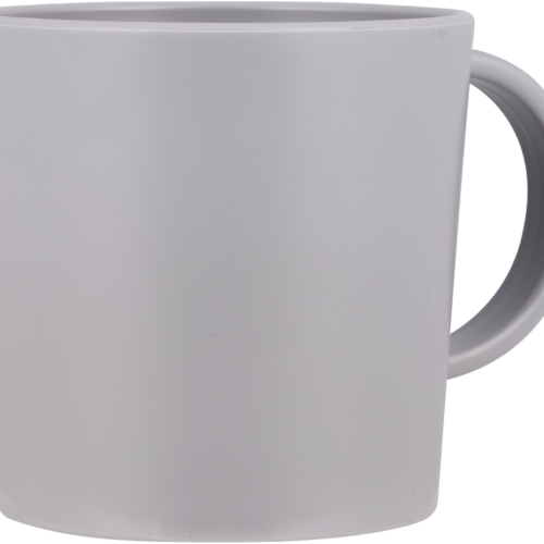 Bo-Camp Becher Renew aus recycelten RPET Grau 400 ml einzeln - Becher & Tassen