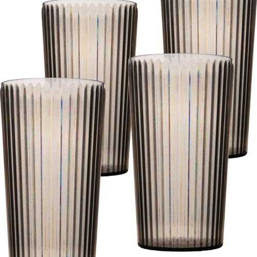 Bo-Camp Nomad Wasserglas aus recycelten RPET grau 480 ml - Gläser