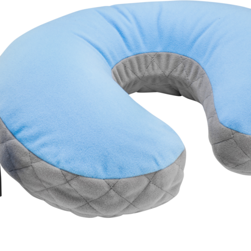 Cocoon Air Core Ultralight Kissen U förmige Nackenstütze blue / grey - Reisekissen & Sitzunterlagen