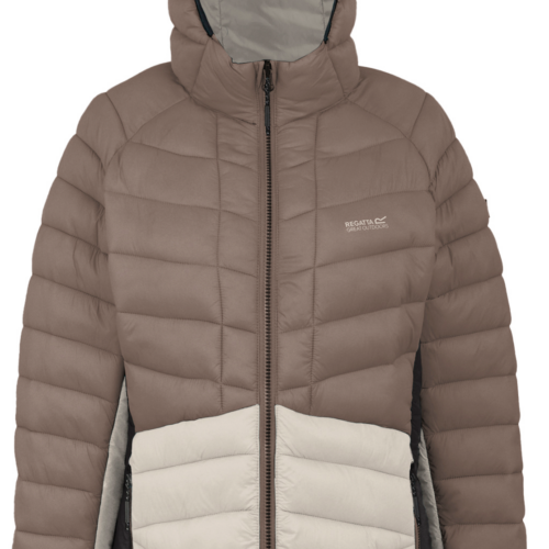 Regatta Dalent Hooded Damen Steppjacke hellbraun 38 - Damenjacken