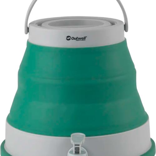 Outwell faltbarer Wasserspender 6 Liter Shadow Green - Faltgeschirr und Faltschüsseln