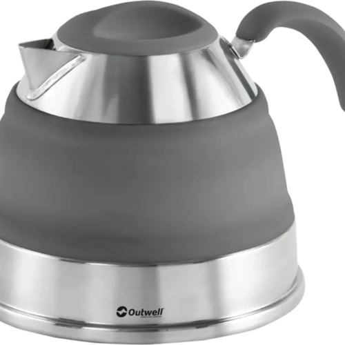 Outwell Collaps Kettle faltbarer Wasserkessel 1,5 Liter grey mist - Wasserkessel