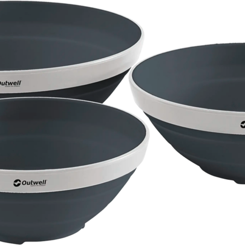 Outwell Collaps Bowl faltbare Schüsseln 3er-Set navy night - Schüsseln & Schalen