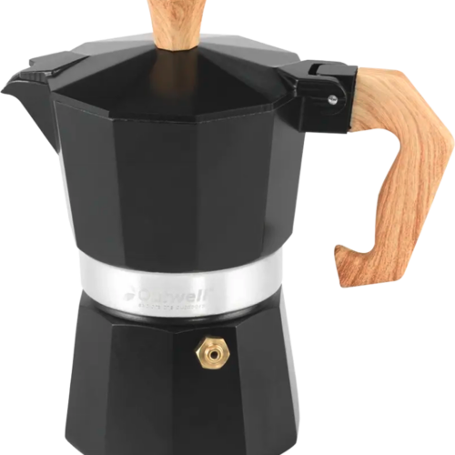 Outwell Brew Espresso Zubereiter Aluminium M 0,1 Liter schwarz - Kaffeemaschinen & Wasserkocher