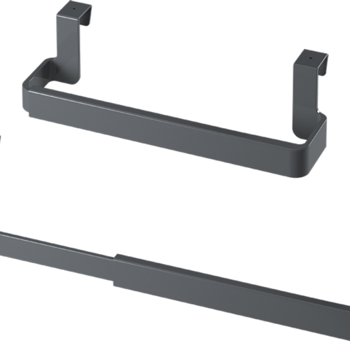 Metaltex Flex-Bar Handtuchhalter ausziehbar von 24 bis 40 cm - Halterungen und Befestigungen