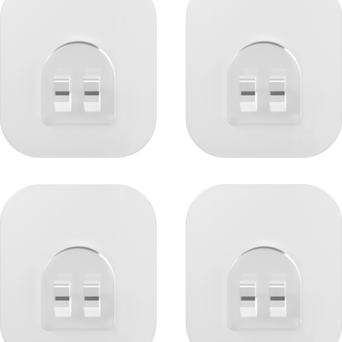 Metaltext U-Fix Hafthaken quadratisch 4er Set  - Halterungen und Befestigungen