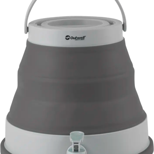 Outwell faltbarer Wasserspender 6 Liter Grey Mist - Faltgeschirr und Faltschüsseln
