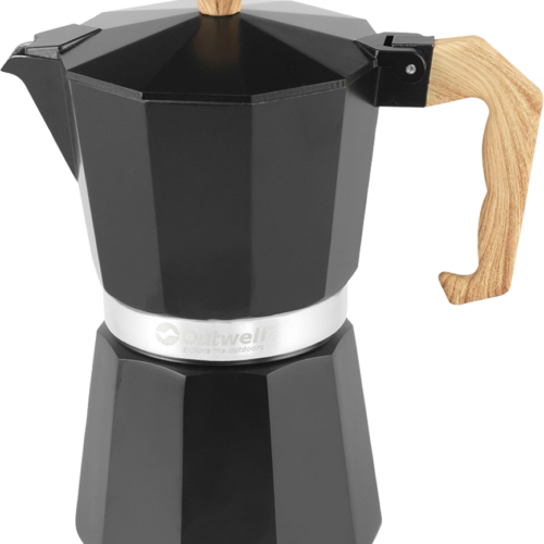 Outwell Brew Espresso Zubereiter Aluminium L 0,3 Liter schwarz - Kaffeemaschinen & Wasserkocher