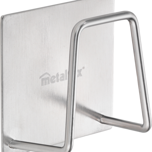 Metaltex Inox Schwammhalterung selbstklebend silber - Halterungen und Befestigungen