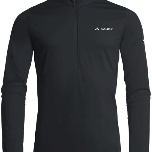 Vaude Livigno Halfzip II Herren Fleecepullover schwarz L - Herrenshirts, -hemden & -pullover