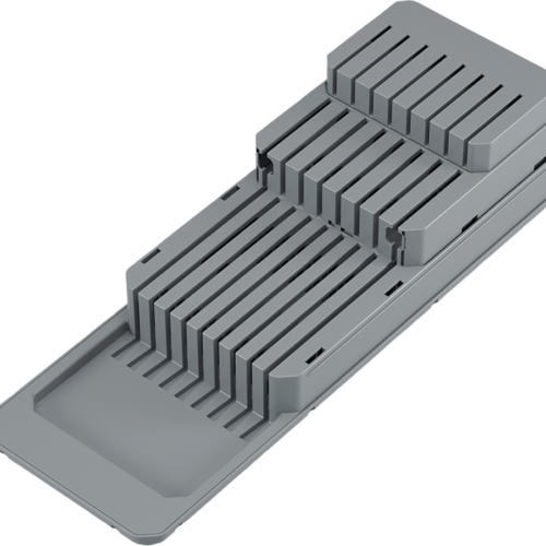 Metaltex Blade-Fit Messer-Organizer Verstellbar mit 3 verschiedenen Ebenen - Sonstiges Küchenzubehör