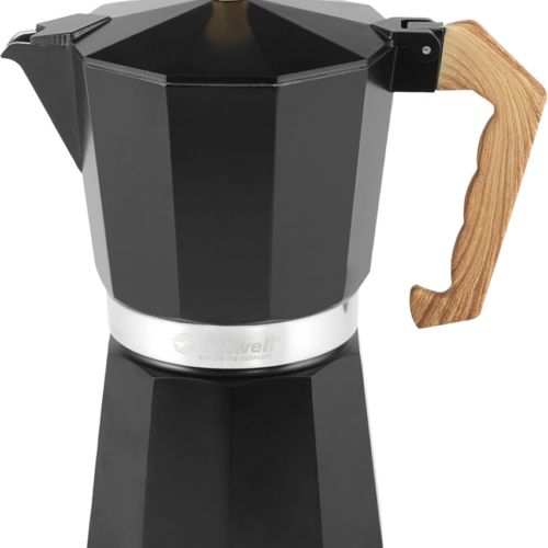 Outwell Brew Espresso Zubereiter Aluminium XL 0,45 Liter schwarz - Kaffeemaschinen & Wasserkocher