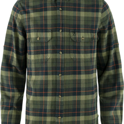 Fjällräven Singi Heavy Herren Flannelhemd schwarz XL - Herrenshirts, -hemden & -pullover