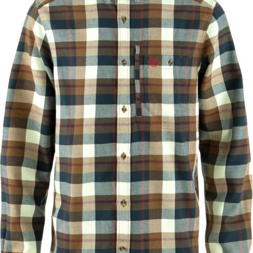 Fjällräven Fjällglim Herren Flanellhemd hellbraun XXL - Herrenshirts, -hemden & -pullover