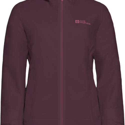 Jack Wolfskin Moonrise Damen Doppeljacke dunkelrot XXL - Damenjacken