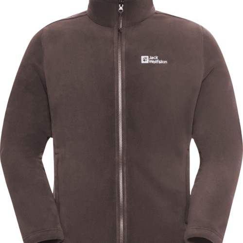 Jack Wolskin Winterstein Herren Fleecejacke dunkelbraun XXL - Herrenjacken von Jack Wolfskin