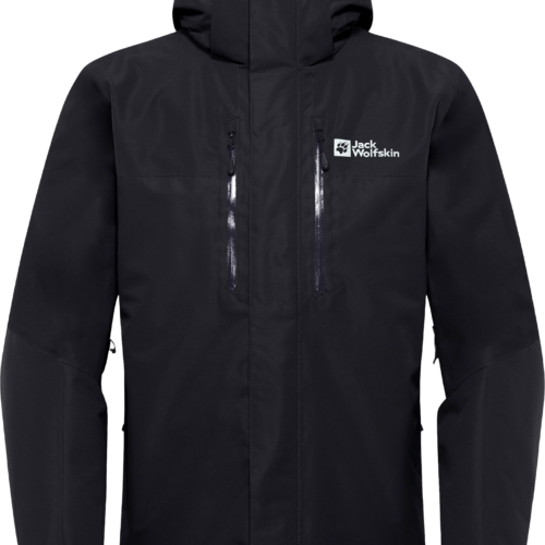 Jack Wolfskin Jasper Herren Doppeljacke schwarz M - Herrenjacken