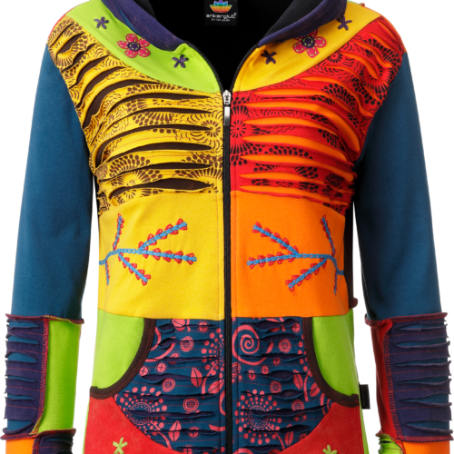 Ankerglut Ankerglutsonne Damen Patchwork Jacke bunt 38 - Damenjacken