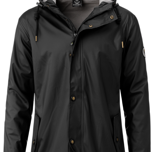 Ankerglut Ankerglutfrost Herren Regenjacke schwarz 5XL - Herrenjacken