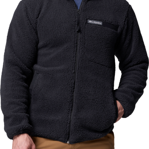 Columbia Rugged Ridge High Pile Herren Fleecejacke schwarz L - Herrenjacken