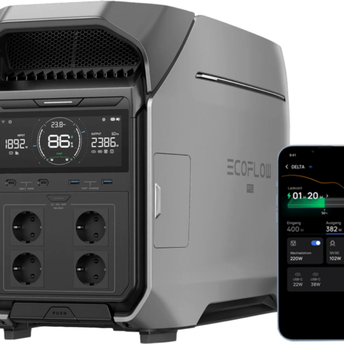 EcoFlow Delta 3 Pro Tragbare Powerstation 4 kWh 4.000 W - Powerstations