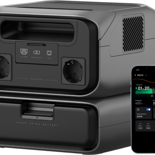 EcoFlow River 3 Max Tragbare Powerstation 572 Wh 600 W - Powerstations