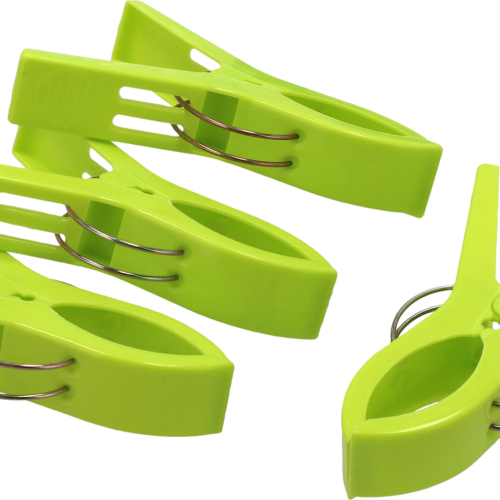 Berger Handtuchclip Coogee 4er Set lemon - Badespaß