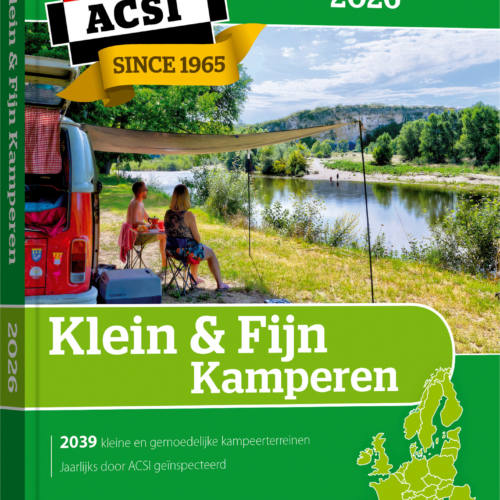 ACSI Klein & Fein Campingführer 2026 mit CampingCard Ermäßigungskarte Sprache Niederländisch - Campingführer