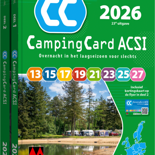 ACSI Campingführer 2026 mit CampingCard Ermäßigungskarte niederländisch - Campingführer