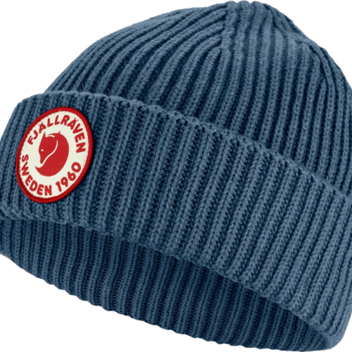 Fjällräven 1960 Lite Logo Unisex Mütze blau one size - Hüte & Mützen